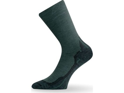 Lasting merino ponožky WHI zelené (Velikost (42-45) L)