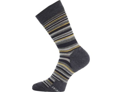 Lasting merino ponožky WPL šedé (Velikost (42-45) L)