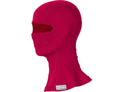 LAK 4747 160g pink merino balaclava (Velikost S/M)