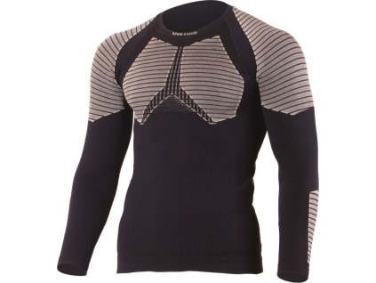 Lasting pánské merino triko WEROLO černé (Obleceni LASTING pánské L/XL)