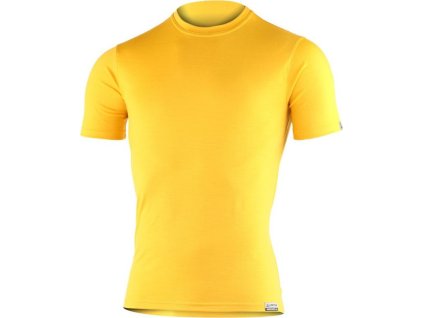 Lasting pánské merino triko CHUAN žluté