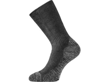 Lasting merino ponožky WSM černé (Velikost (34-37) S)