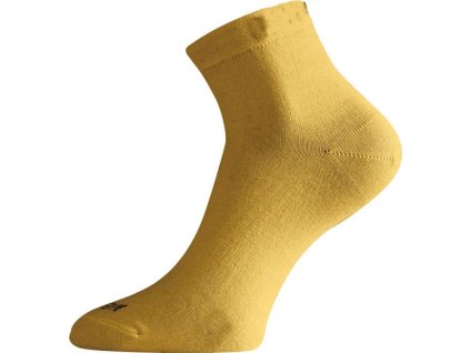 Lasting merino ponožky WAS hořčicové (Velikost (42-45) L)