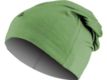 Lasting merino čepice BOLY zeleno šedá