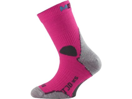 Lasting dětské merino ponožky TJD růžové