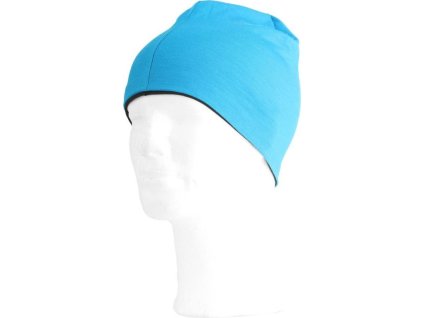 Lasting merino čepice BONY modro černá (Velikost S/M)