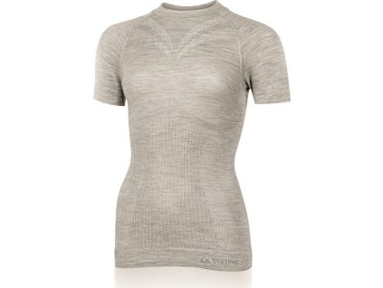 Lasting dámské merino triko MALBA béžové (Velikost L/XL)