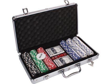 Poker Set 300 v alu kufříku