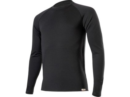 Lasting pánská merino mikina WITY černá (Obleceni LASTING pánské XXL)