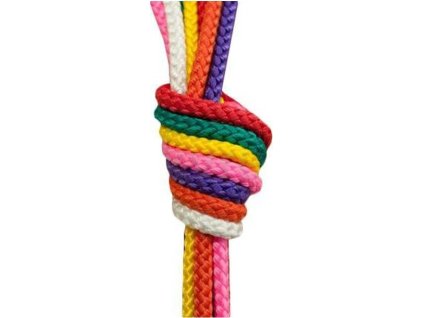 Gymnastické švihadlo 2,8 m SEDCO mix barev světle růžová 5064RU