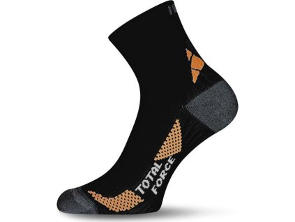 Lasting funkční běžecké ponožky RTF černé (Velikost (34-37) S)