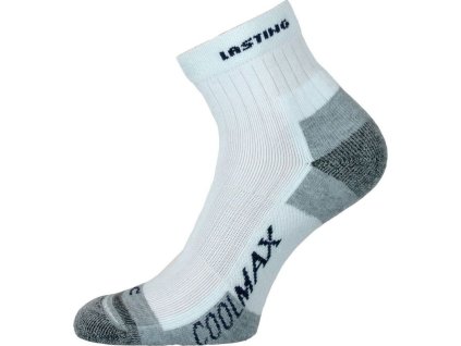 Lasting funkční běžecké  ponožky RNC bílé (Velikost (46-49) XL)