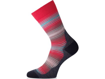 Lasting WLG 335 merino wool socks red (Velikost XL)