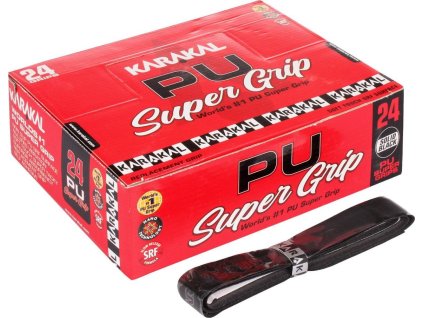 PU Super grip Black základní omotávka černá balení 1 ks