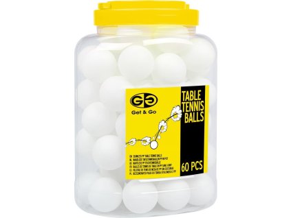 Míčky na stolní tenis 60 bílá