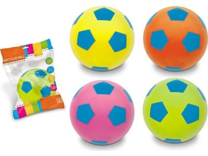 Míč kopaná MONDO SOFT 20cm FLUO 0914F
