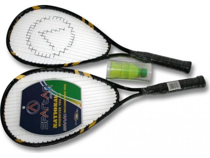 Speedminton SET 53580 SPARTAN barva černo/žlutá  53580