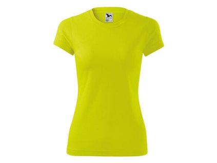 Fantasy dámské triko žlutá neon