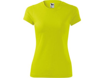 Fantasy dámské triko žlutá neon (Velikost oblečení S)