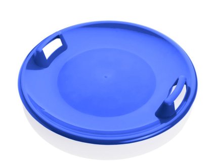 Sáňkovací talíř disk SUPER STAR modrá 1403MO
