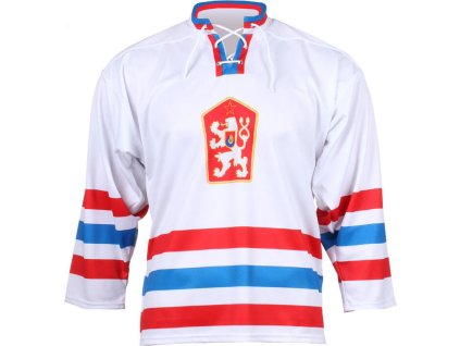 Replika ČSSR 1976 hokejový dres bílá (Velikost oblečení S)