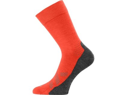 Lasting merino ponožky FWJ oranžové (Velikost (42-45) L)