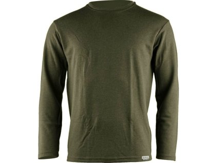 Lasting pánská merino mikina WOLK zelená (Obleceni LASTING pánské L)