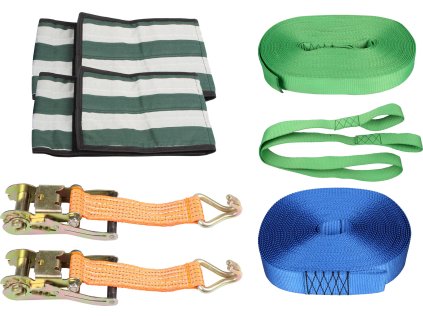 Ranger Slackline balanční popruh (Délka 15 m)