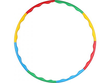 Kruh hula hoop rozkládací 8 částí průměr 90 cm