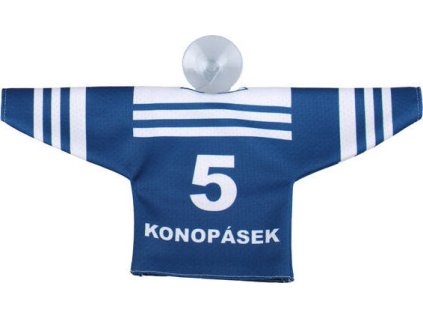 Replika ČSR 1947 minidres hokejový modrá