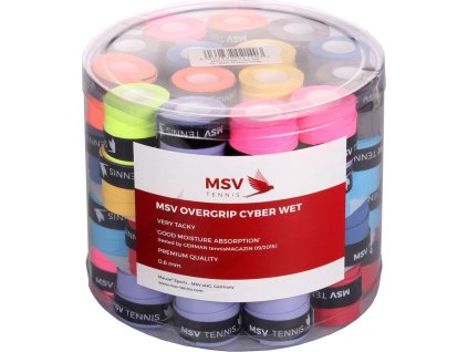 Cyber Wet overgrip 60 ks tl. 0,6 mm MIX