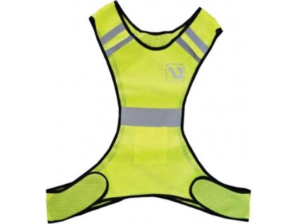 Reflexní vesta běh/cyklo - kolo LivePro neon/žlutá univerzální LS3403
