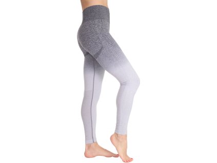 Vibe Fit sportovní legíny šedá (Velikost oblečení S)