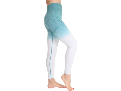 Vibe Fit sportovní legíny aqua