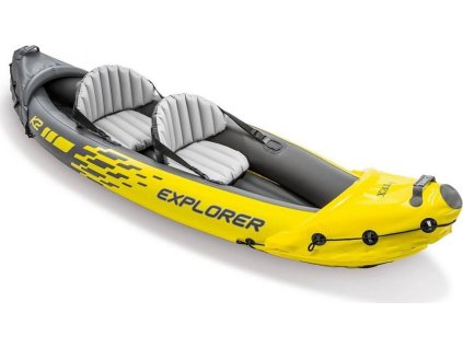 Člun INTEX 68307 EXPLORER K2 SET MODEL 2025 žlutá 68307