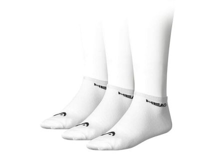 Tennis 3P Sneaker sportovní ponožky bílá