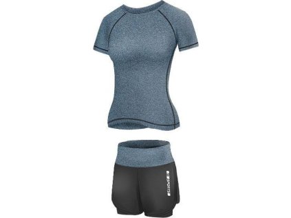 Runner Short 2W fitness set haze (Velikost oblečení S)