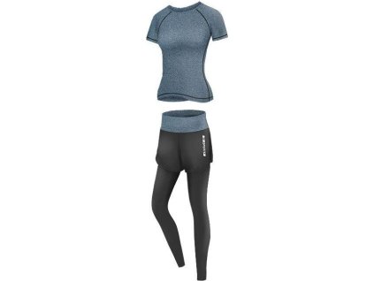 Runner Long 2W fitness set haze (Velikost oblečení S)