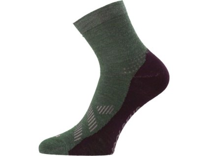 Lasting merino ponožky FWT zelené (Velikost (42-45) L)