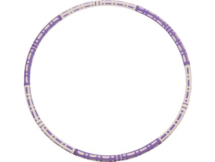 Hula Hoop Foam gymnastická obruč fialová