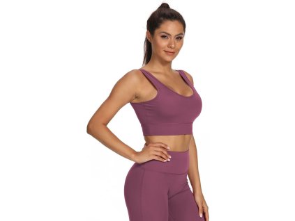 Yoga Feel sportovní podprsenka červená (Velikost oblečení S)
