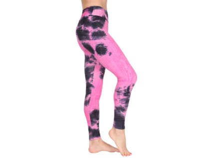 Yoga Color sportovní legíny růžová (Velikost oblečení S)