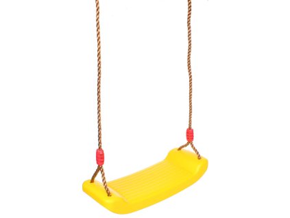 Board Swing dětská houpačka žlutá