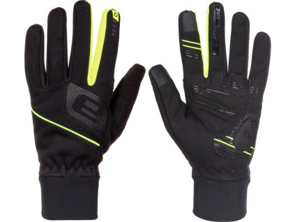 Everest WS+ sportovní rukavice černá-žlutá
