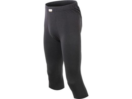 Lasting pánské merino spodky 3/4 AMON černé (Obleceni LASTING pánské M)