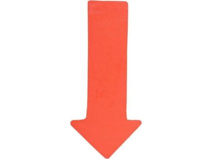 Arrow značka na podlahu oranžová