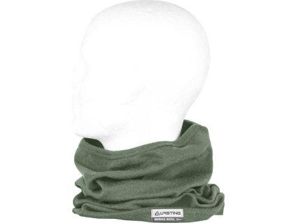 Lasting merino nákrčník BUL zelená (Velikost UNI)