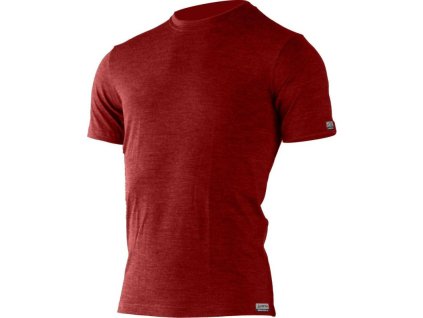 Lasting pánské merino triko QUIDO červené (Obleceni LASTING pánské L)