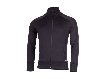 Lasting pánská merino mikina LARMIN černá (Obleceni LASTING pánské S)