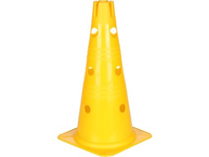 Vario kužel s otvory žlutá 38 cm